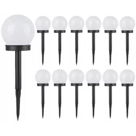  SuperLED Solarlampe, weiß, 34 cm, 1 Stk.