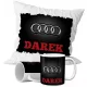  AUDI FAN SET, BECHER 330 ML + KISSEN + NAME