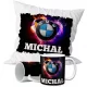  BMW FAN SET BECHER 330 ML + KISSEN + NAME GESCHENK