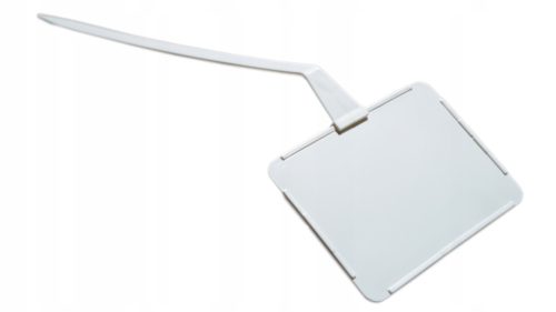  Freistehendes Schild weiß 161 x 46 cm 50 Stk.