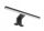  Gartenwandleuchte Kier, schwarz, natur, integrierte 3,5-W-LED-Quelle