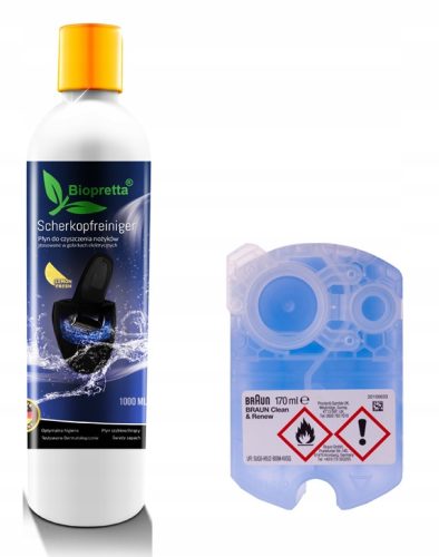  Biopretta Reinigungsflüssigkeit 81626282 für Rasierer 1 l