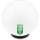 Lichtmasten, Garten Runder NNLED-Lichtmast E27 22 cm weiß