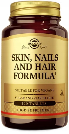 Solgar Haut, Haare, Nägel MSM Formula 120 Tabletten - Nahrungsergänzung