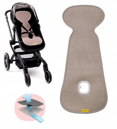  AeroMoov Kinderwageneinsatz, grau