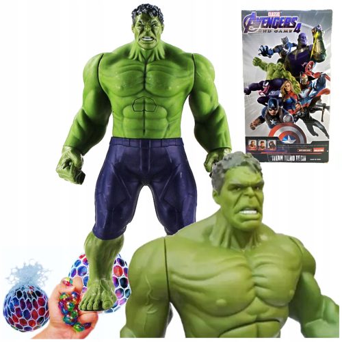  Hulk Actionfigur Spielzeug Sound Große 30 cm Avengers bewegliche Gliedmaßen + Gratis