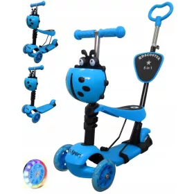  R-Sport H3 Dreiradroller, blau