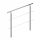 Monzana Balustrade Treppengeländer Stahl 120cm+2