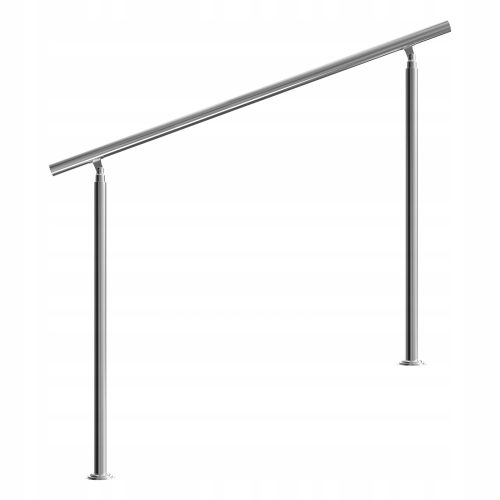 Monzana Balustraden-Treppengeländer aus Stahl 150 cm