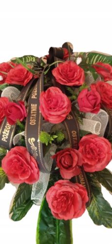 Trauerstrauß KÜNSTLICHE BLUMEN für eine Beerdigung