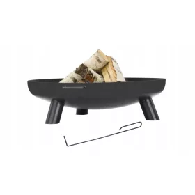  Gartenkamin Groß 80 cm + Lagerfeuergrill!