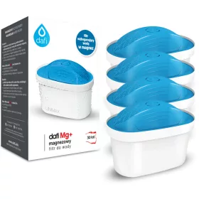    Filtereinsatz für die Dafi-Kanne für die Unimax-Kanne, Original Magnesium MG+, 4 Stk.