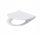 Toilettensitze Cersanit CITY OVAL WC-Sitz, weißer Duroplast