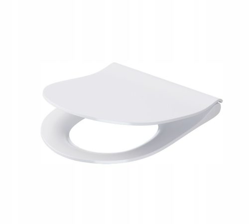 Toilettensitze Cersanit CITY OVAL WC-Sitz, weißer Duroplast