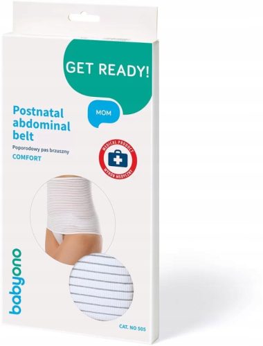  BABYONO POST-PARTUM-KOMFORT-BAUCHGÜRTEL, GRÖSSE XS
