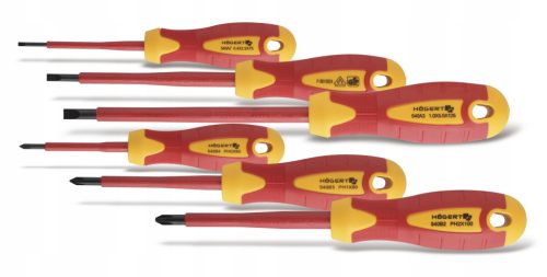  Hoegert Technik HT1S996 Schraubendreher-Set 6-teilig