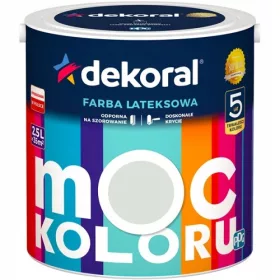  Dekoral Latex-Wandfarbe 2,5 l HELLGRAU matt