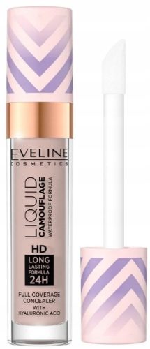  Abdeckender Concealer mit Applikator Eveline Cosmetics Liquid Camouflage HD 05 heller Sand 7,5 ml 150 g