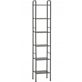  Yoka Home Badezimmerregal schwarz 28 x 32,5 x 166,5 cm