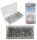SET 450-tlg. NIETEN, VERSCHIEDENE ALUMINIUM-STRAHLNIETEN