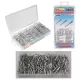 SET 450-tlg. NIETEN, VERSCHIEDENE ALUMINIUM-STRAHLNIETEN