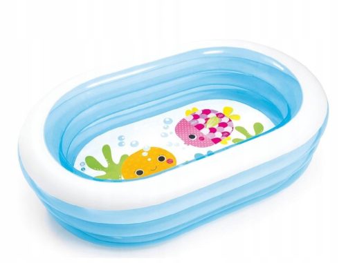 Intex rechteckiger aufblasbarer Pool 163 x 107 cm