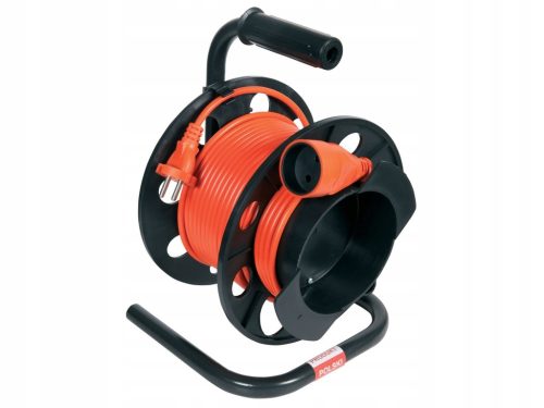 Jonex Gartentrommel-Verlängerungskabel 40 m, 1 Stk. Steckdosen, orange