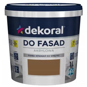  Dekoral Acryl-Wandfarbe 5 l BRAUN matt