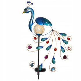  Wunderschöne schwedische Dekoration PEACOCK SOLAR Garden