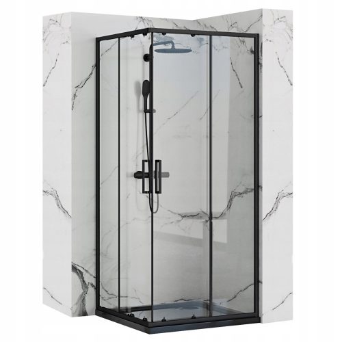 Rea Punto Duschkabine mit Flügeltüren 90 x 90 cm