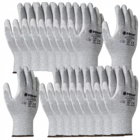   Schutzhandschuhe ESD CARBON PROOF HANDSCHUHE Größe 9 - L 10 Paar