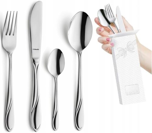 Bestecksets Amefa Whisper Besteckset, Edelstahl, nickelfrei, 32-tlg.