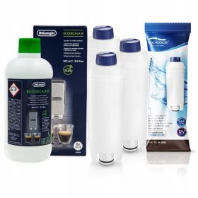  Delonghi Set 3x Filter 1x Entkalker 500ml