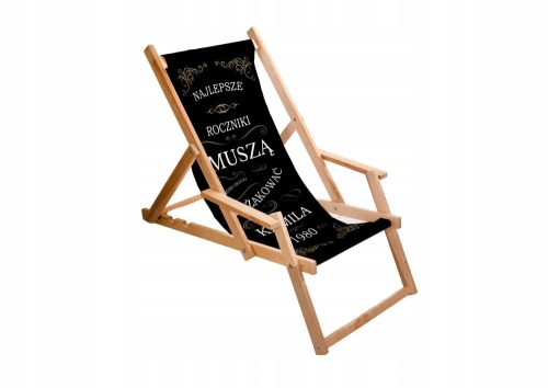 Sonnenliegen und Garten und Terrasse Traditioneller MDM Professional Strefa Relaksu Karolina Liegestuhl, grau