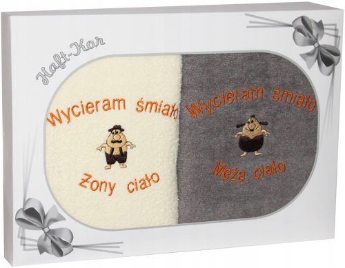  Set Handtücher FRAU EHEMANN Hochzeitsgeschenk Stickerei