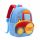  Plüschrucksack für Vorschul- und Kindergartenkinder