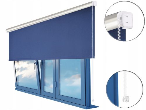 Einfache Mini-Jalousien Dekoratives Verdunkelungsrollo 200 cm x 150 cm