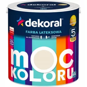  Dekoral Latex-Wandfarbe 5 l minimalistisch beige matt