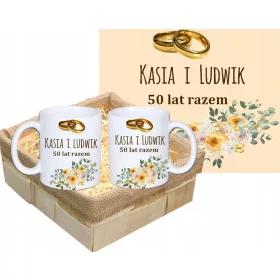  Tassen in einer Box HOCHZEITSJUBILÄUM 50 40 25 Jubiläum