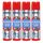  Bros Muchospray gegen Fliegen und Mücken, 4 x 400 ml