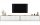  Hängender TV-Ständer Loft TV-Kommode Weiß MAT 300 cm