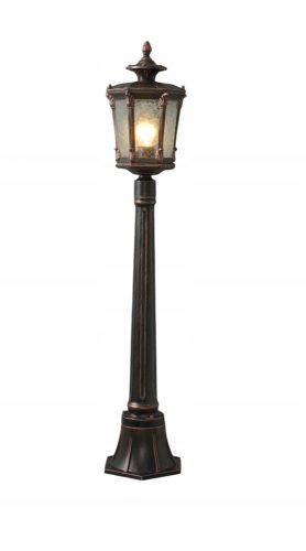  Nowodvorski rechteckiger Lichtmast E27 115 cm schwarz
