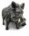  Gartenfiguren, Tiere, Betonfiguren, Wildschweine