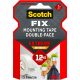 Scotch doppelseitiges Klebeband 19 mm x 1,8 m