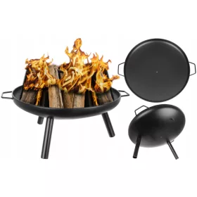 FEUERSCHALE FEUERSTELLE AUF DER TERRASSE Ø80CM STAHL