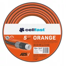  ORNAGE GARTENSCHLAUCH 3/4 Zoll 15 m zellfest 5 Schichten