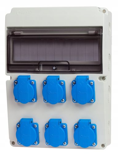 Adelid 230 V IP44 32 A Schaltanlage