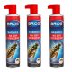  BROS FEUERLÖSCHER FÜR WESPEN UND HORNETEN SPRAY 3x 600 ml