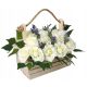 Blumenstrauß, Blumenstrauß, Grabschmuck, Friedhof, Grabstein