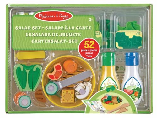  Melissa Doug Spielzeug für die Salatbar „Gesundes Essen“.